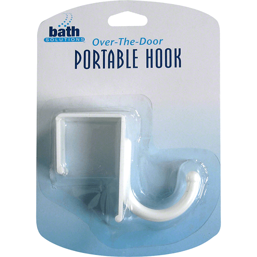 Bath Solutions Portable Hook, Over-The-Door