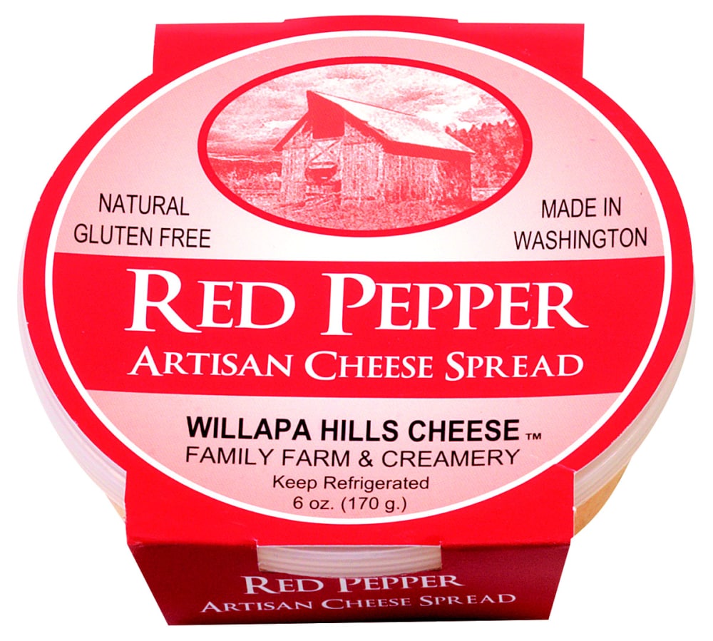 Willapa Hills Red Pepper Artisan Cheese Spread