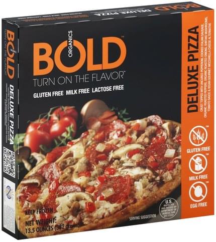 Bold Organics Pizza, Deluxe 13.5 Oz