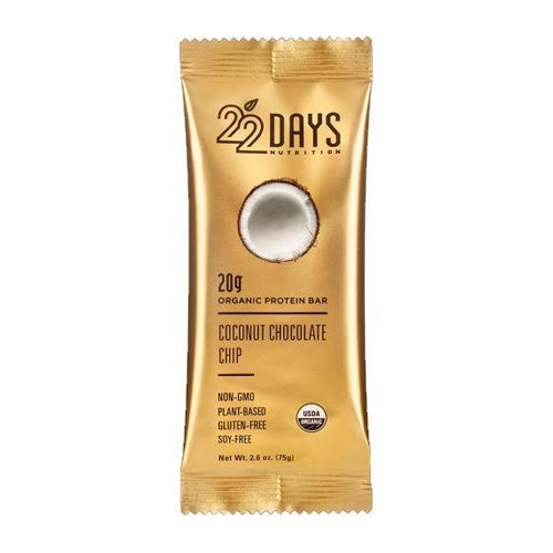 22 Days Protein Bar, Organic, Coconut Chocolate Chip