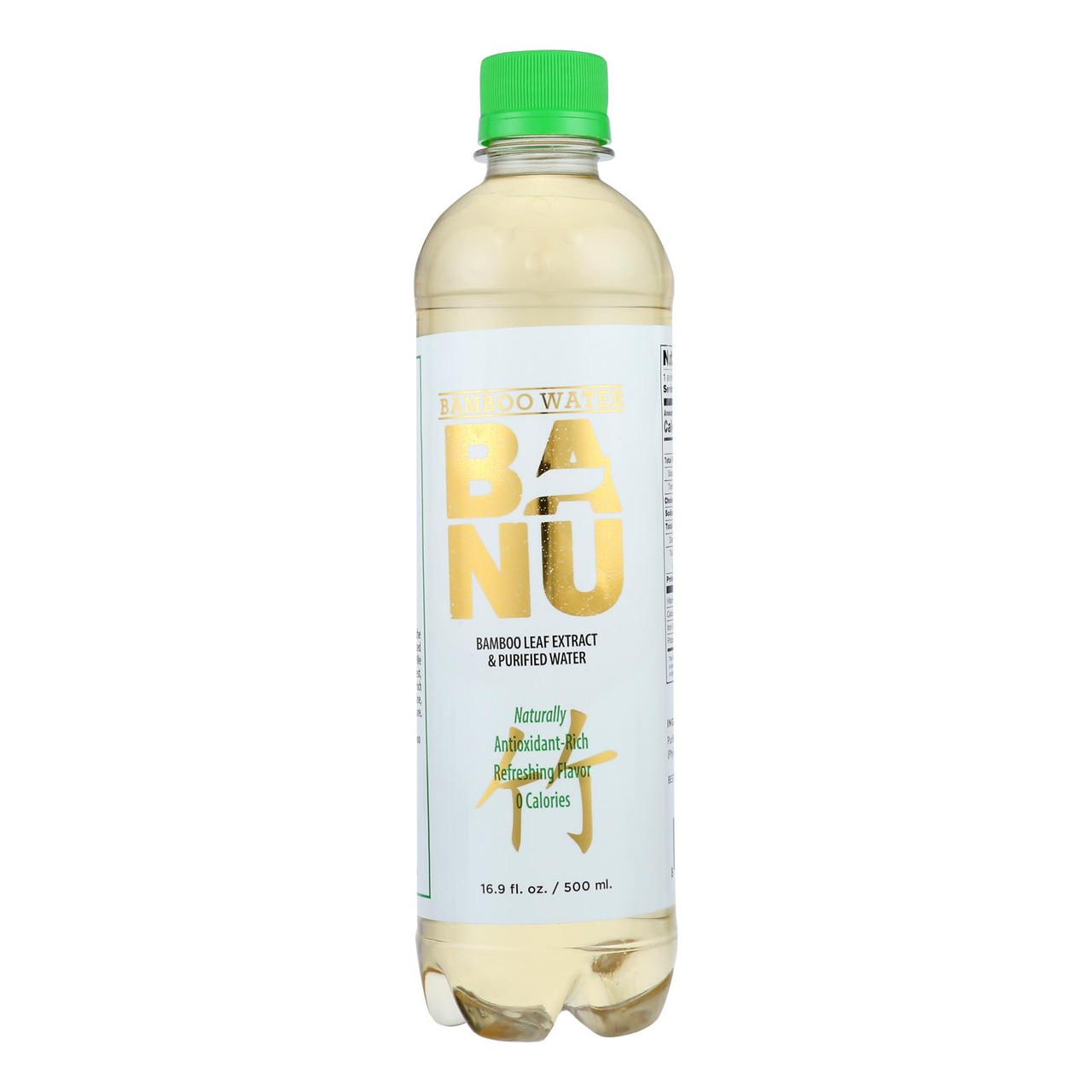 Banu Bamboo Water 16.9 Oz