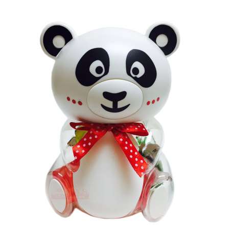 Twin Rabbit Assorted Fruits Jelly, Panda 125g