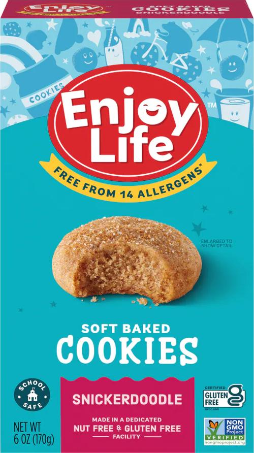 Enjoy Life Gluten-Free Snickerdoodle Soft Baked Cookies