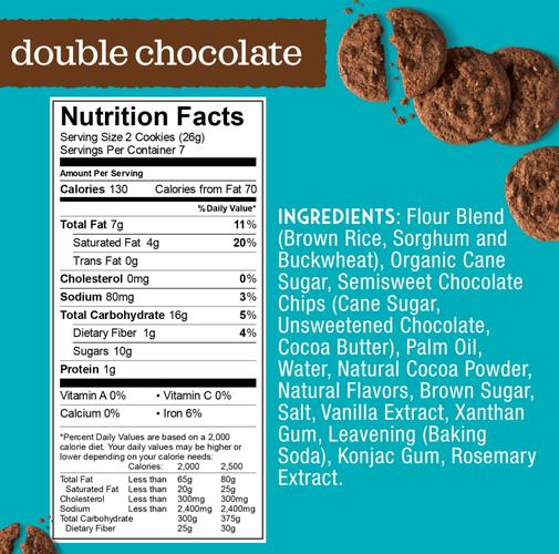Enjoy Life Double Chocolate Crunchy Cookies
