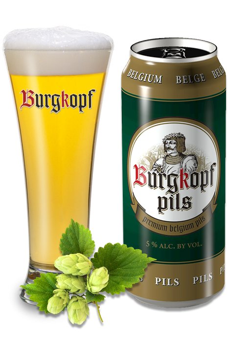 Brouwerij Martens - Burgkopf Pils (4 Pack Cans)