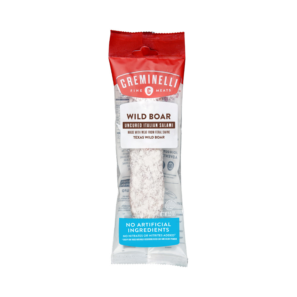 Creminelli Fine Meats Salami, Wild Boar 5.5 Oz