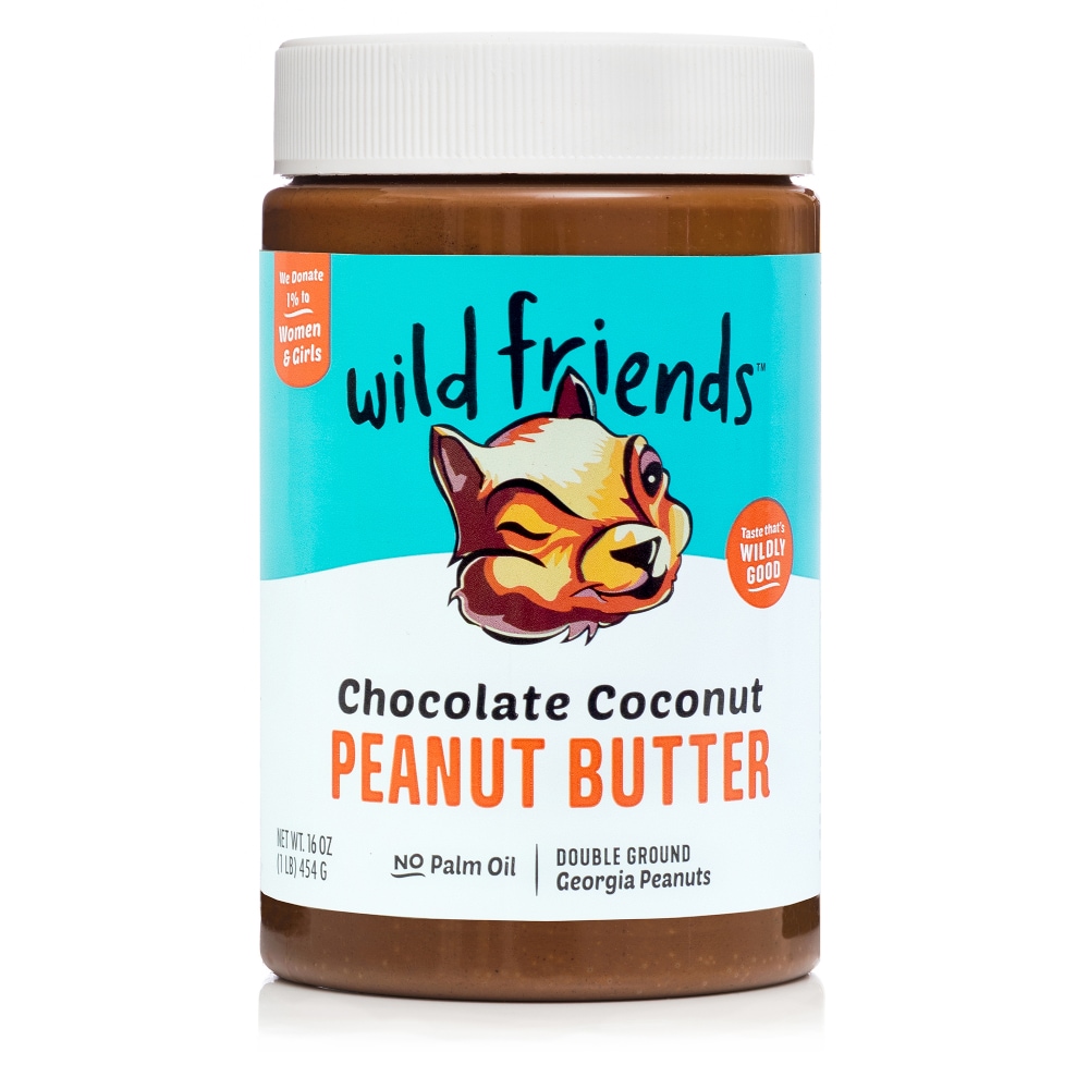 Wild Friends Peanut Butter, Chocolate Coconut 16 Oz