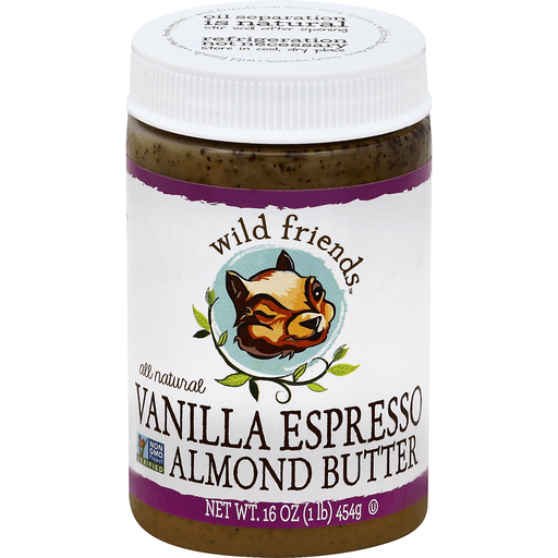 Wild Friends Almond Butter, Vanilla Espresso 16 Oz