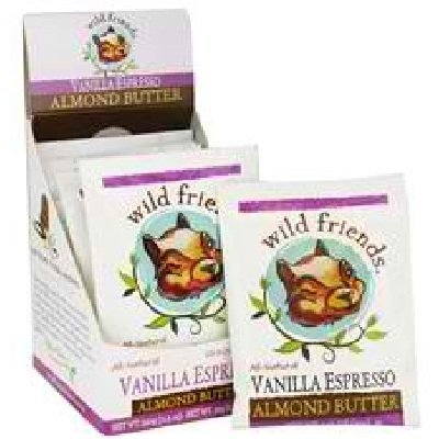 Wild Friends Almond Butter - Vanilla Espresso - Single Serve Packets - 1.15 Oz - Case Of 10
