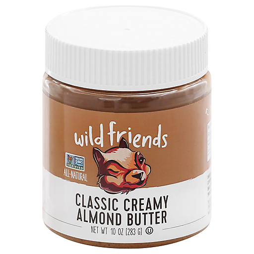 Wild Friends Classic Creamy Almond Butter 10 Oz
