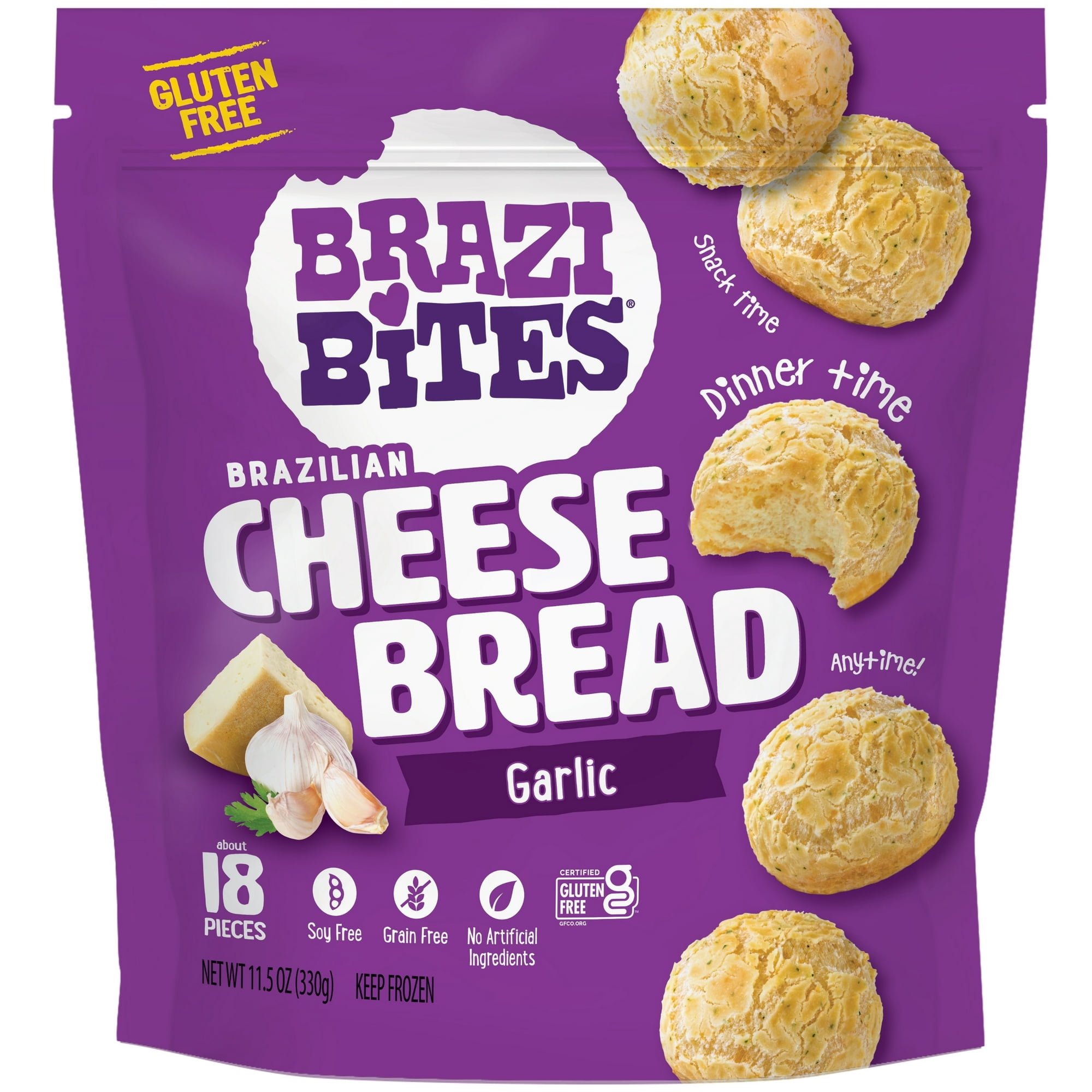 Brazi Bites Garlic Asiago Brazilian Cheese Bread - 11.5oz