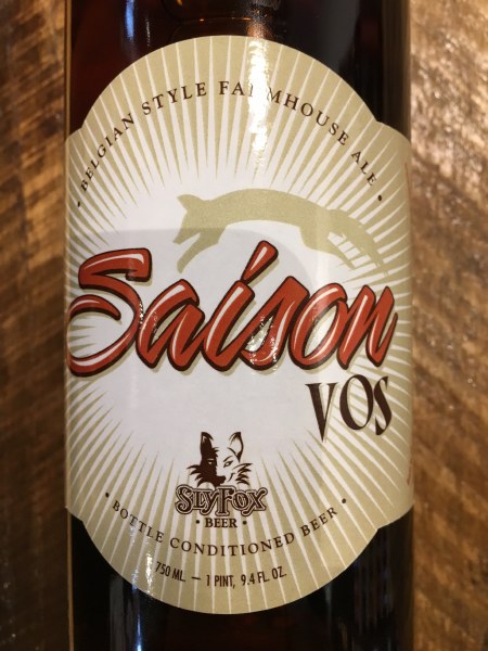Sly Fox Brewing Company Saison Vos - 750ml