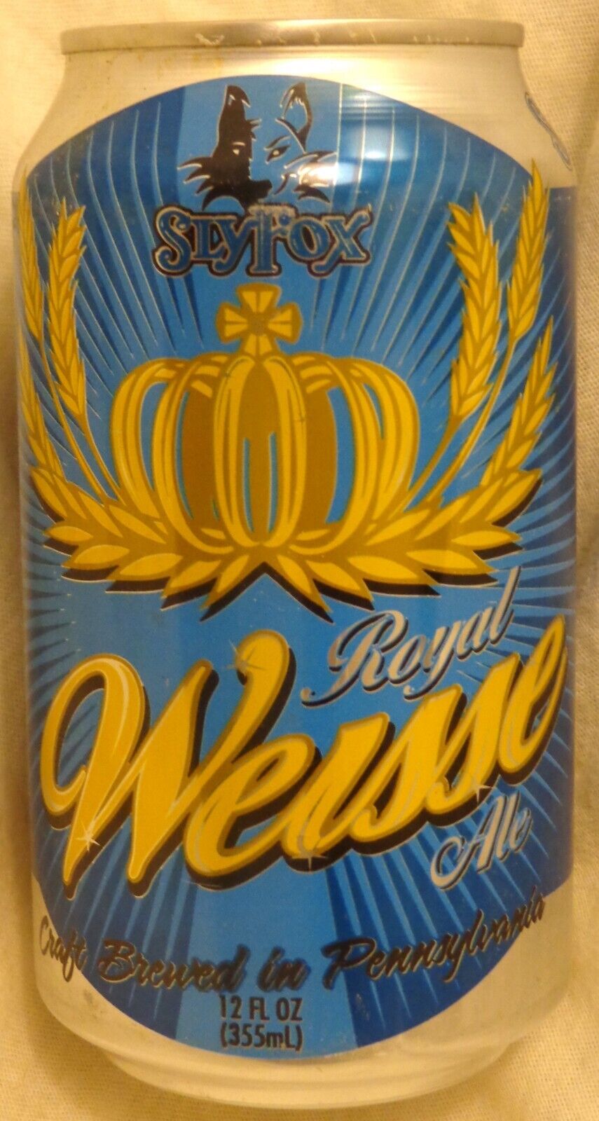 Sly Fox Royal Weisse Beer Can - 12 Ounce - Royersford, PA