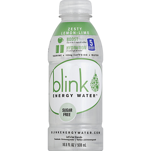 Blink Energy Water, Zesty Lemon-Lime