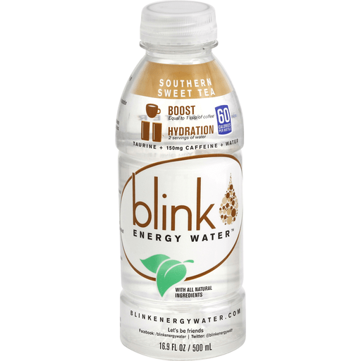Blink Energy Water Southern Sweet Tea 16.9 Oz
