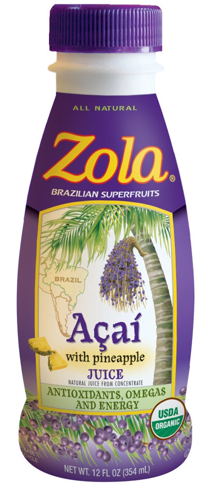 Zola Juice, Acai With Pineapple