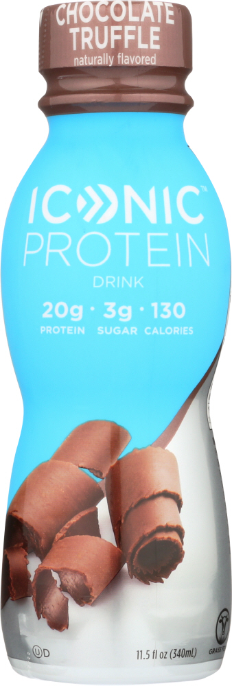 Iconic Protein Drink, Chocolate Truffle 11.5 Fl Oz
