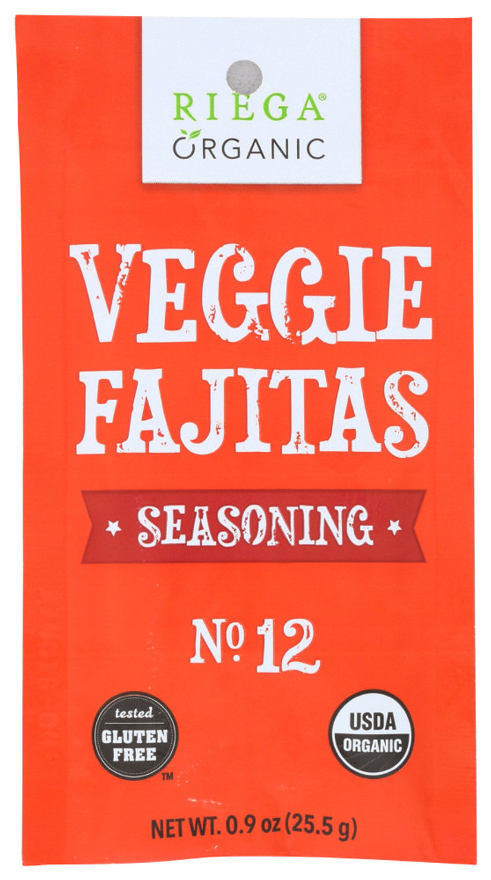 Riega Foods Seasoning Organic Veggie Fajitas .9 Oz