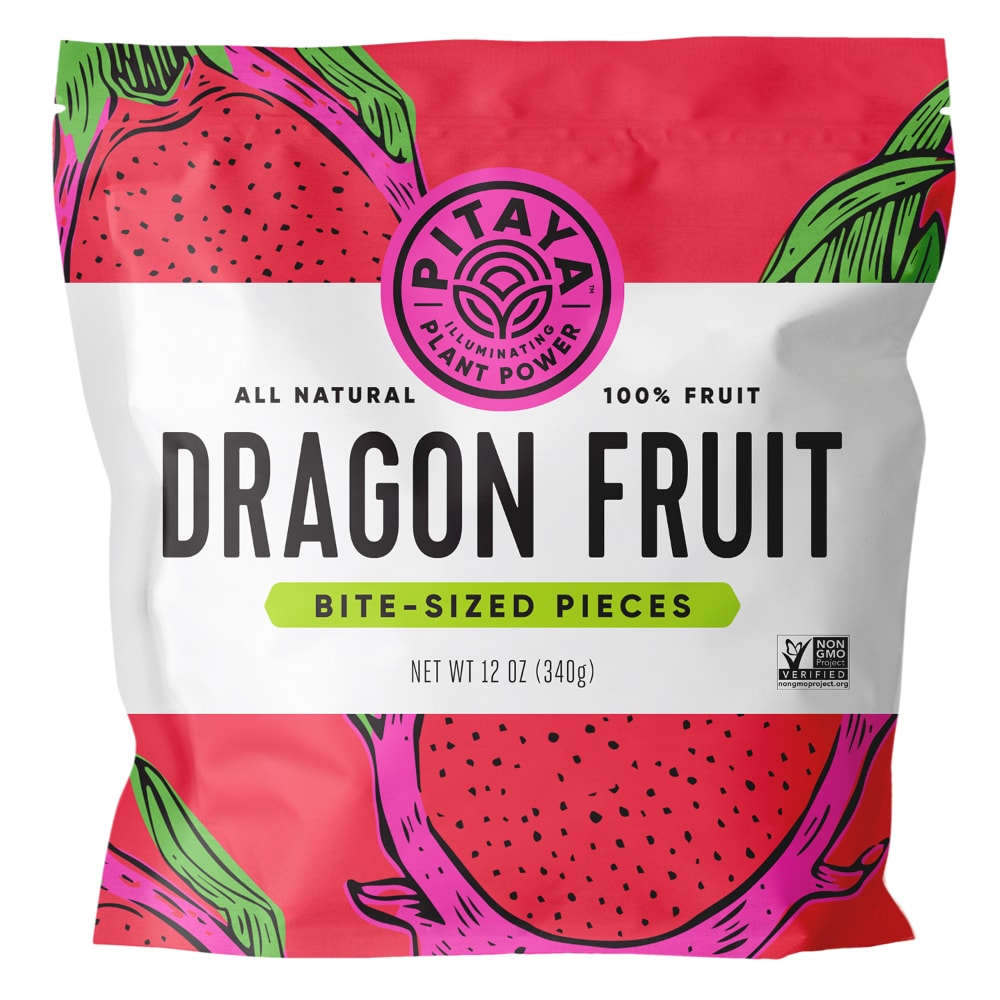 Pitaya Plus Dragon Fruit, Bite Size Fruit Cubes