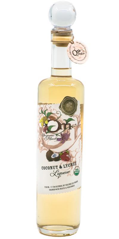 Organic Mixology Coconut & Lychee Liqueur 750 Ml