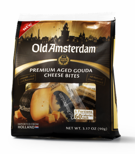 Old Amsterdam Premium Aged Gouda Cheese Bites