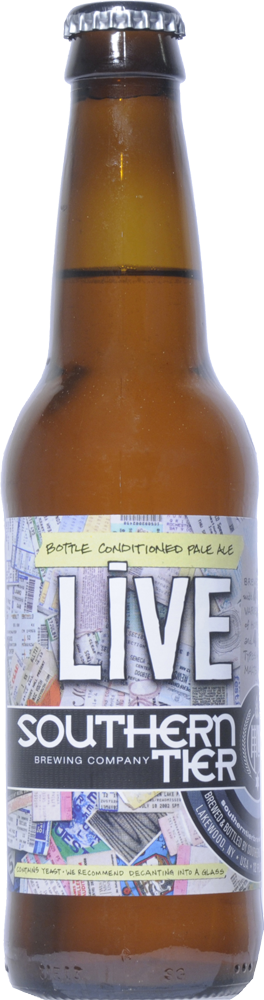Southern Tier Beer, Bottle Conditioned Pale Ale, Live