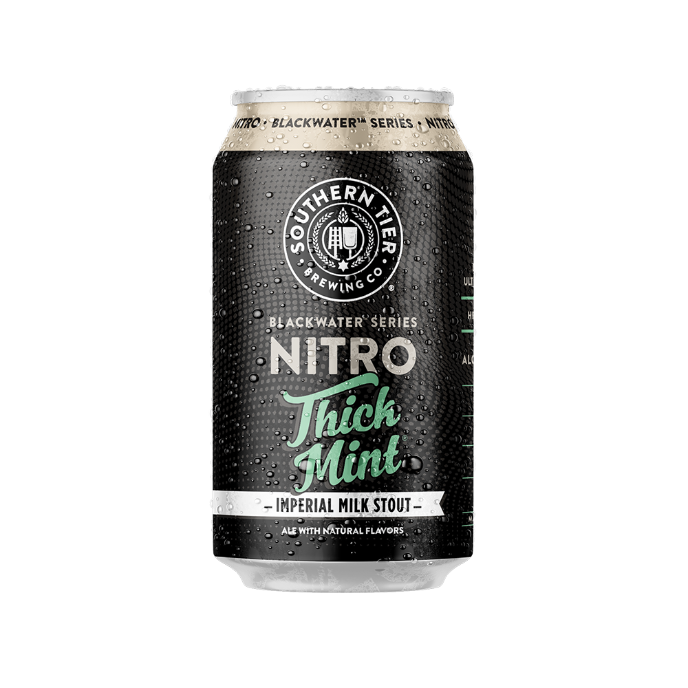 Southern Tier Brewing Co. Nitro Thick Mint Imperial Milk Stout Beer 4 9.6 Fl Oz Cans