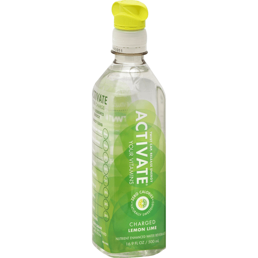 Activate Enhanced Water Charged Lemon Lime