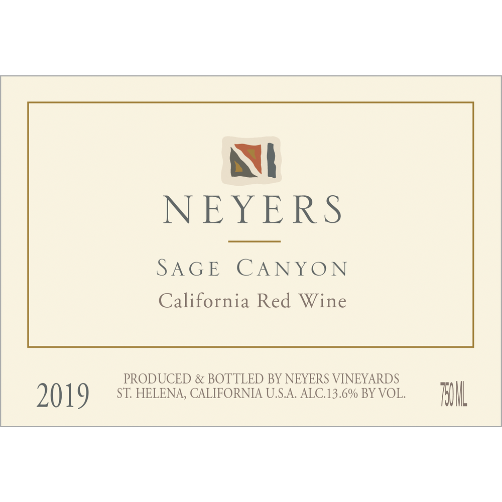 Neyers Red Wine, California, Sage Canyon 750 Ml
