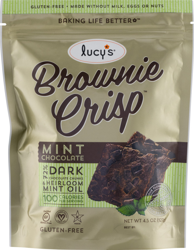 Dr. Lucy's Brownie Crisp, Mint Chocolate