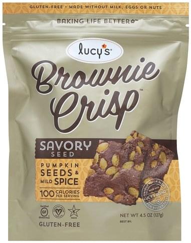 Lucy's Savory Seed Brownie Crisp - 4.5 Oz