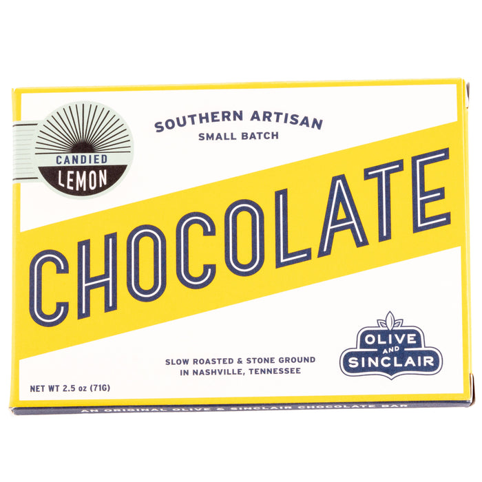 Olive & Sinclair Candied Lemon Chocolate