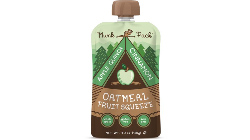 Munk Pack Apple Quinoa Cinnamon Oatmeal Fruit Squeeze - 4.2oz