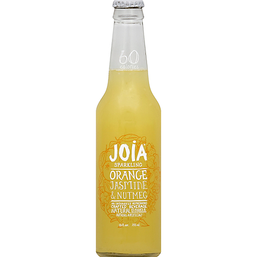 Joia Sparkling Beverage, Orange Jasmine & Nutmeg 12 Oz
