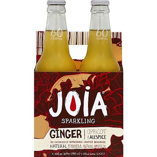 Joia Sparkling Beverage, Ginger Apricot & Allspice