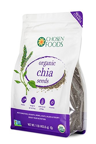 Chosen Foods Organic Chia Seeds, 16 Ounce