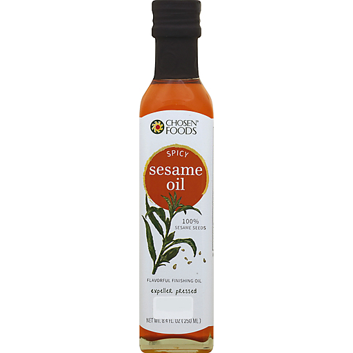Chosen Foods Spicy Sesame Oil, 8.4 Fluid Ounce