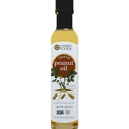 Chosen Foods Toasted Peanut Oil, 8.4 Fl Oz