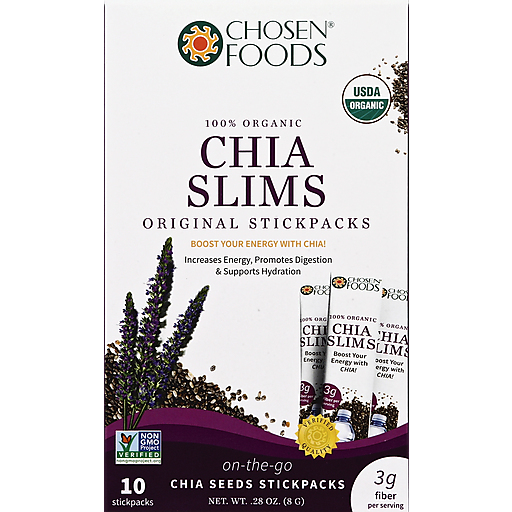 Chosen Foods Chia Slims, Original