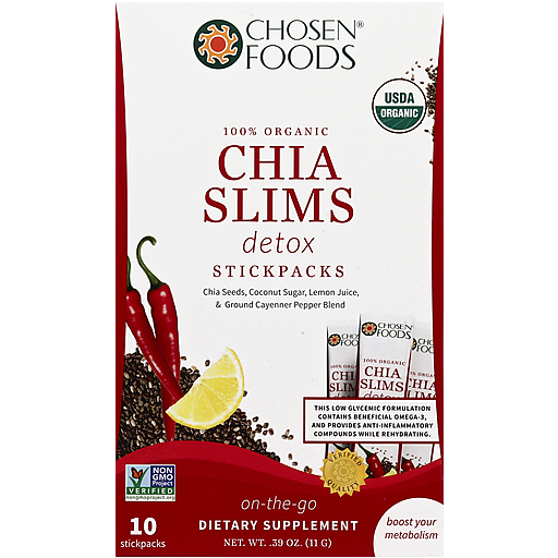Chosen Foods Chia Slims, Detox