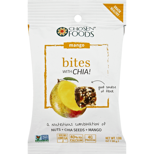 Chosen Foods Bites, Mango