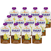 , (Happy Baby) Happy Squeeze Treat Chocolate Pear 12 X 3.5 Oz
