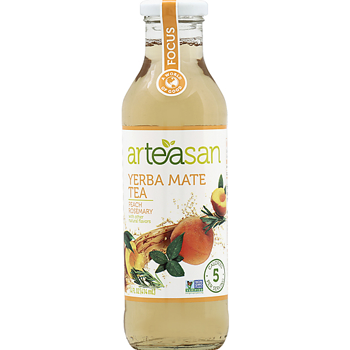 Arteasan Yerba Mate Tea, Peach Rosemary