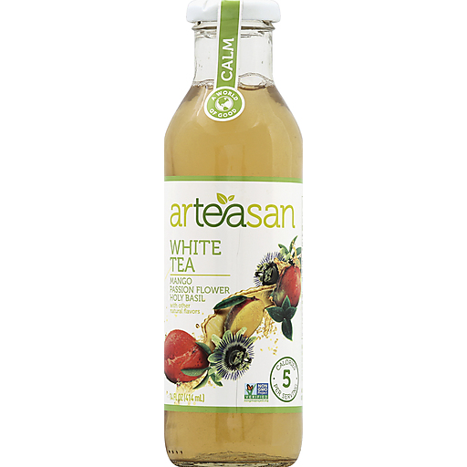 Arteasan White Tea, Mango Passion Flower Holy Basil 14 Oz