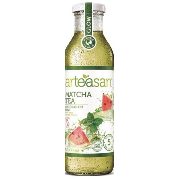 Arteasan Matcha Tea, Watermelon Mint 14 Oz