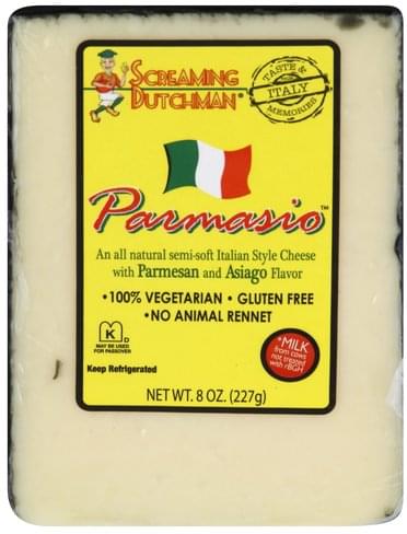 Screaming Dutchman Parmasio Cheese, Italian Style