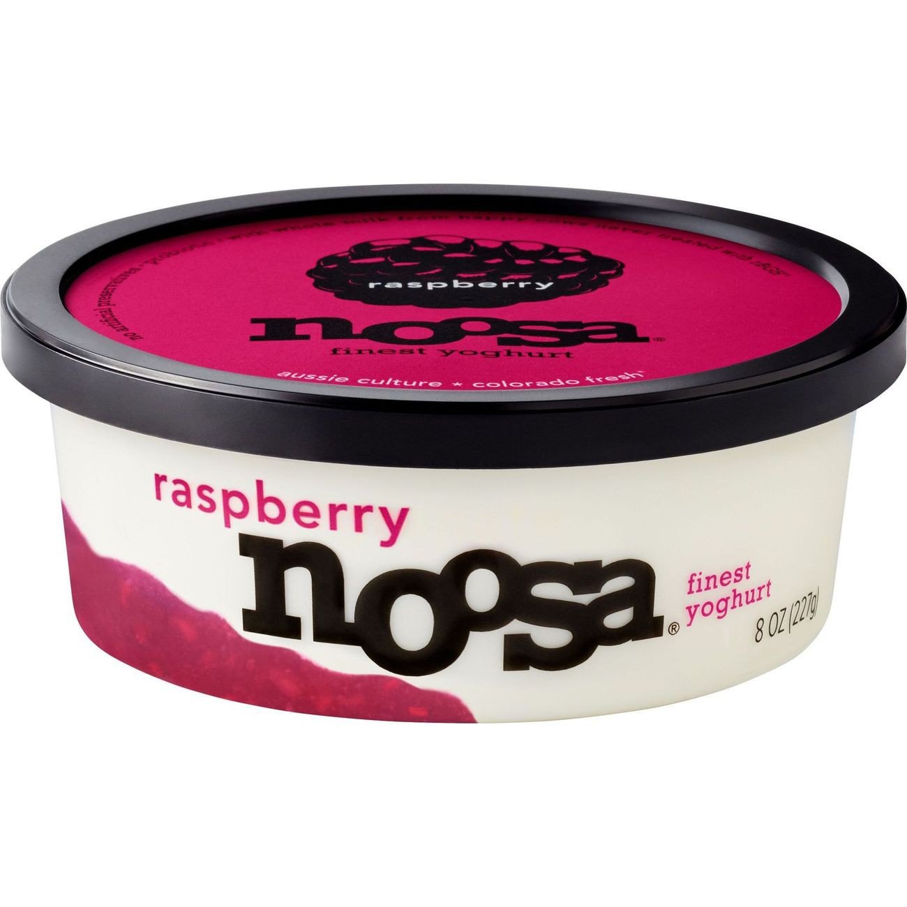 Noosa Raspberry Probiotic Whole Milk Yoghurt - 8oz