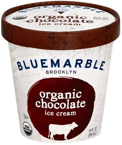 Blue Marble Ice Cream, Organic, Chocolate