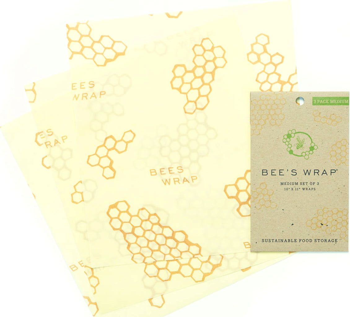 Bee's Wrap Medium Wraps Set Of 3