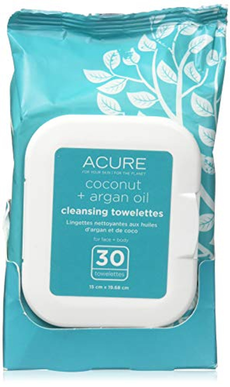 Acure Towelettes Cleansing Coconut